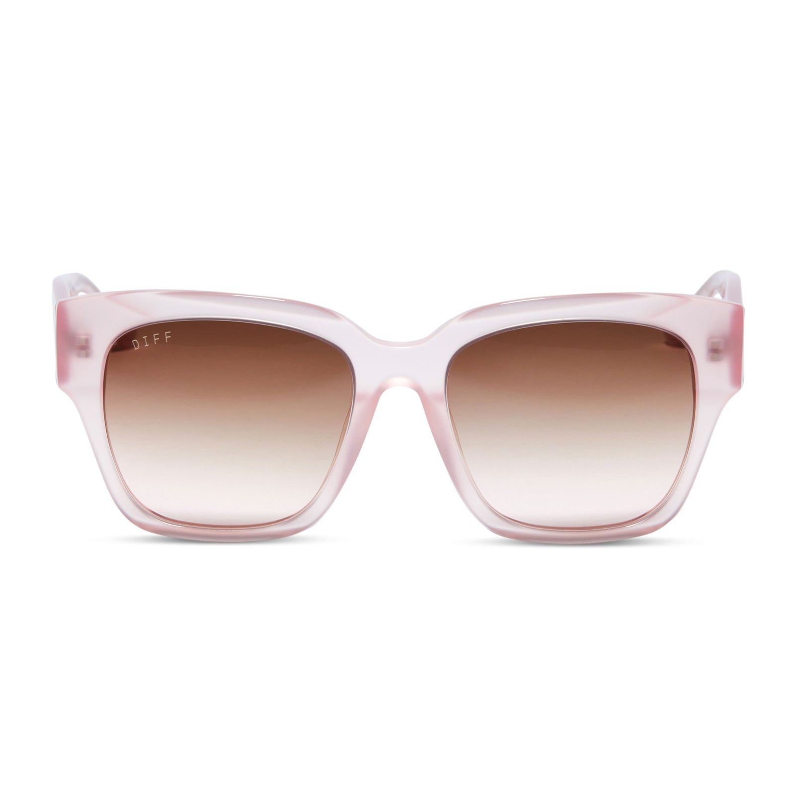 BELLA II - ROSE TEA PINK + TAUPE ROSE GRADIENT SUNGLASSES sold by Diff Eyewear
