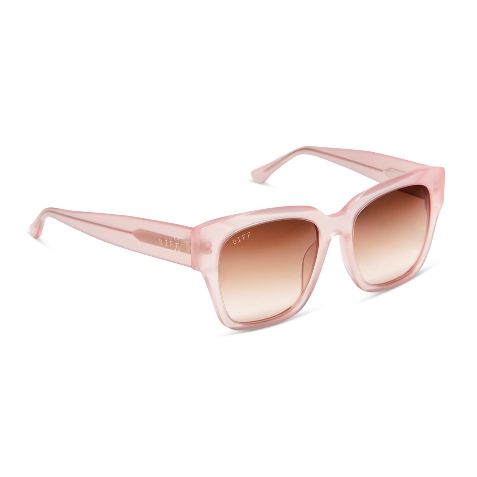 BELLA II - ROSE TEA PINK + TAUPE ROSE GRADIENT SUNGLASSES sold by Diff Eyewear product image thumbnail 2
