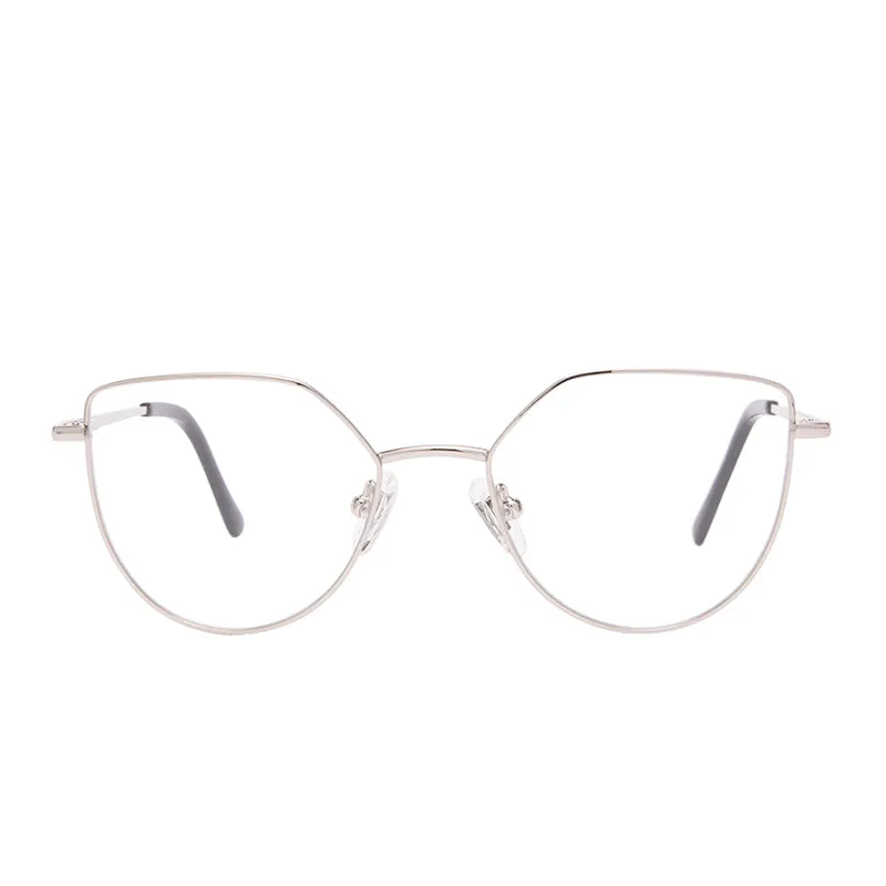 PIXIE - SILVER + BLUE LIGHT TECHNOLOGY CLEAR GLASSES sold by Diff Eyewear