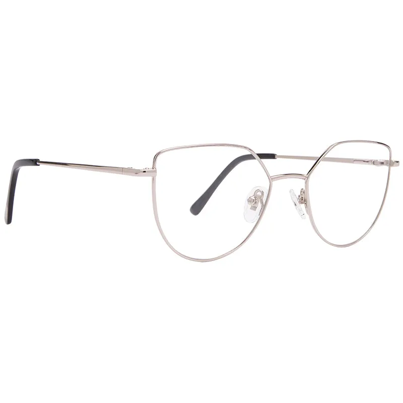 PIXIE - SILVER + BLUE LIGHT TECHNOLOGY CLEAR GLASSES sold by Diff Eyewear product image thumbnail 2