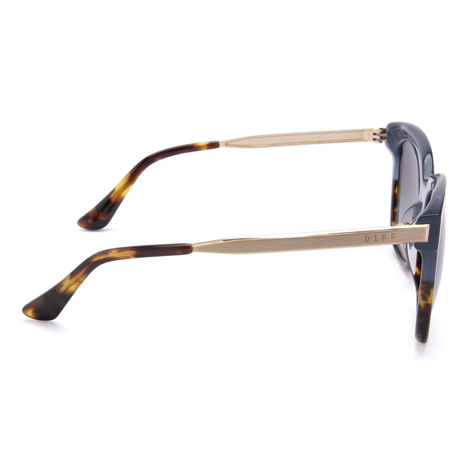 BELLA - SAPPHIRE TERRAIN + GREY GRADIENT SUNGLASSES sold by Diff Eyewear product image thumbnail 4