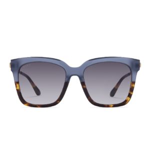 BELLA - SAPPHIRE TERRAIN + GREY GRADIENT SUNGLASSES sold by Diff Eyewear