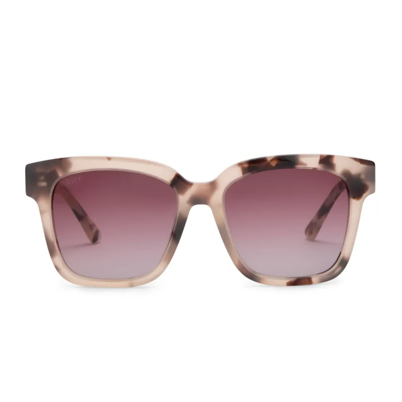 LIL BELLA II - CREAM TORTOISE + BROWN GRADIENT SUNGLASSES sold by Diff Eyewear