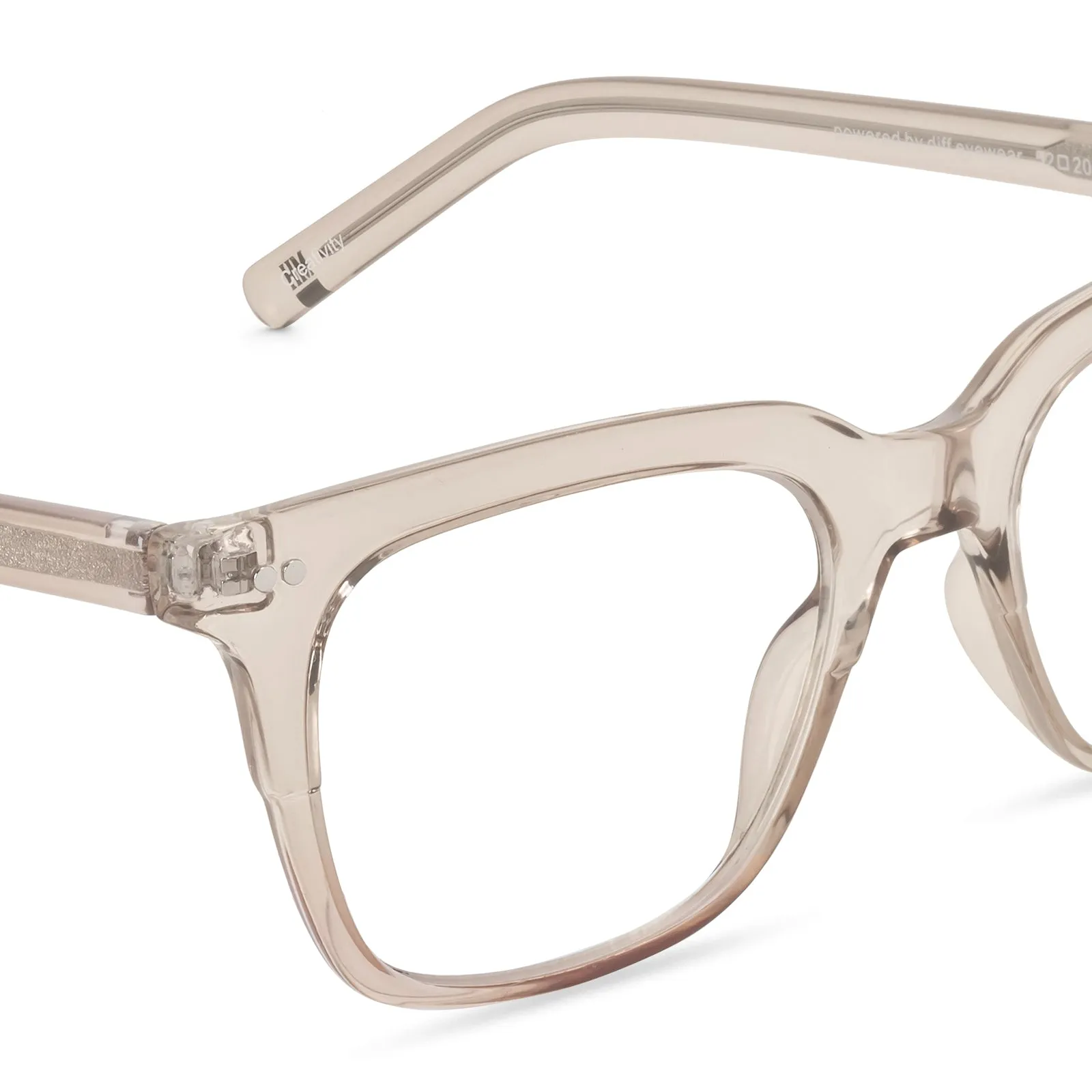 MEN'S HEALTH CREATIVITY - VINTAGE CRYSTAL + BLUE LIGHT TECHNOLOGY sold by Diff Eyewear product image thumbnail 3