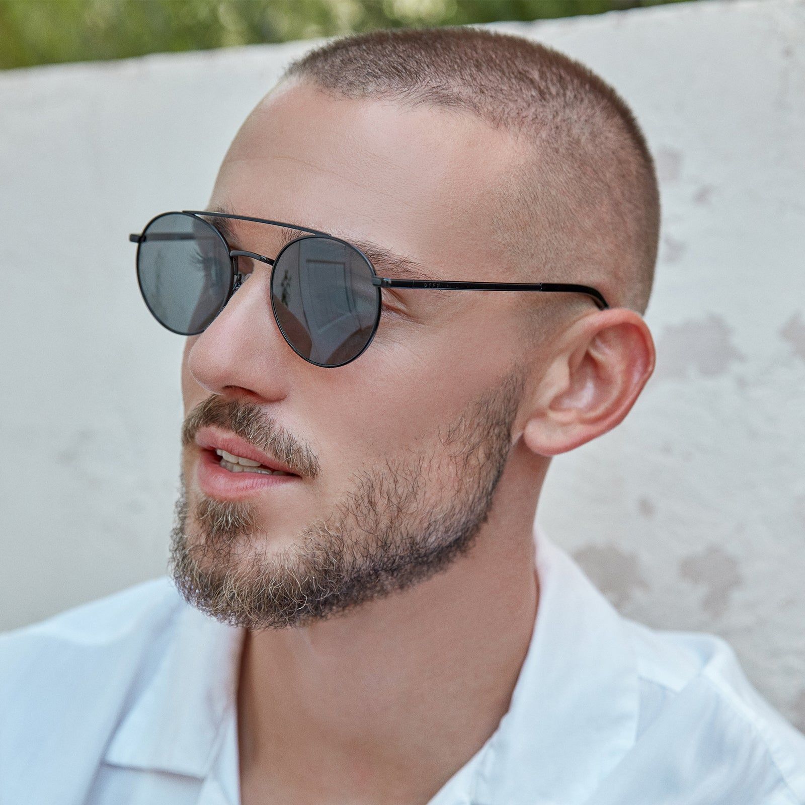 LEO - BLACK + GREY POLARIZED sold by Diff Eyewear product image thumbnail 5