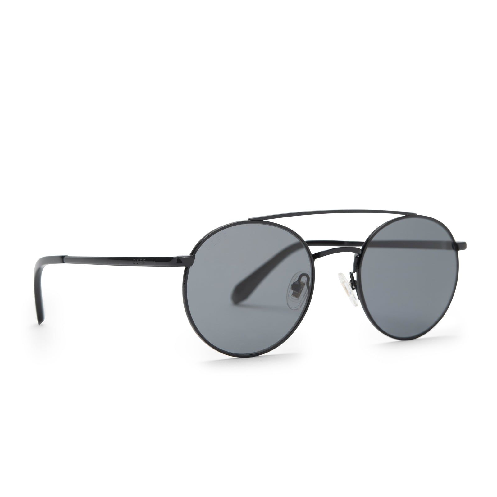 LEO - BLACK + GREY POLARIZED sold by Diff Eyewear product image thumbnail 2