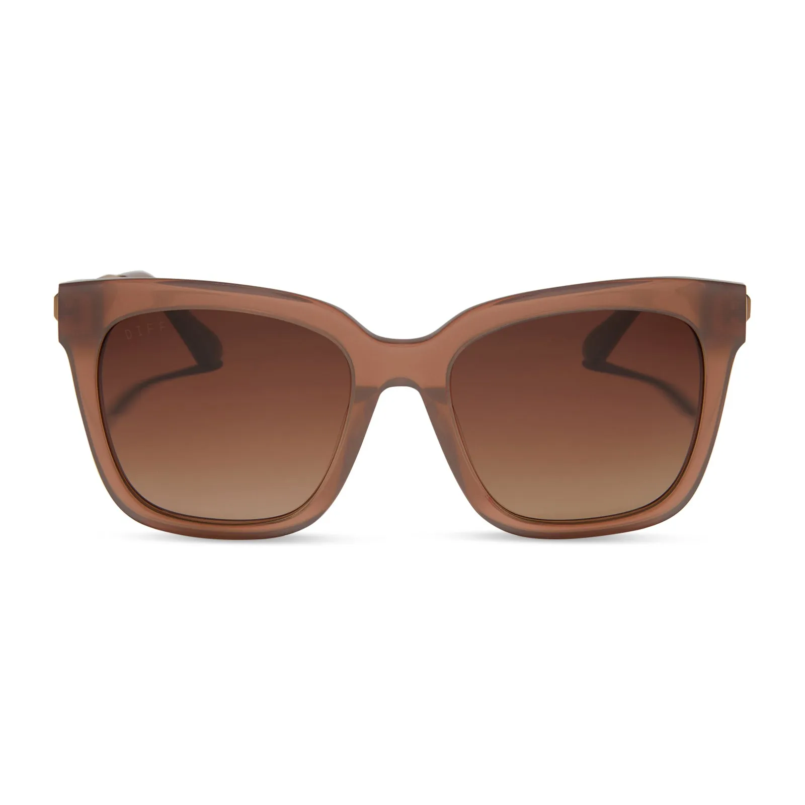 BELLA - MACCHIATO + BROWN GRADIENT + POLARIZED SUNGLASSES sold by Diff Eyewear