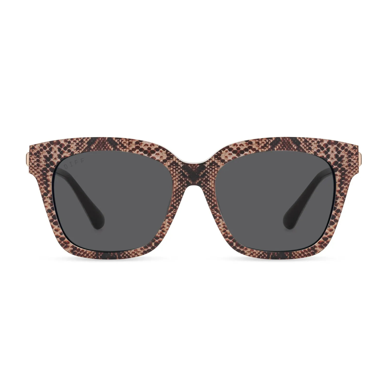 BELLA XS - SEA SNAKE + GREY SUNGLASSES sold by Diff Eyewear