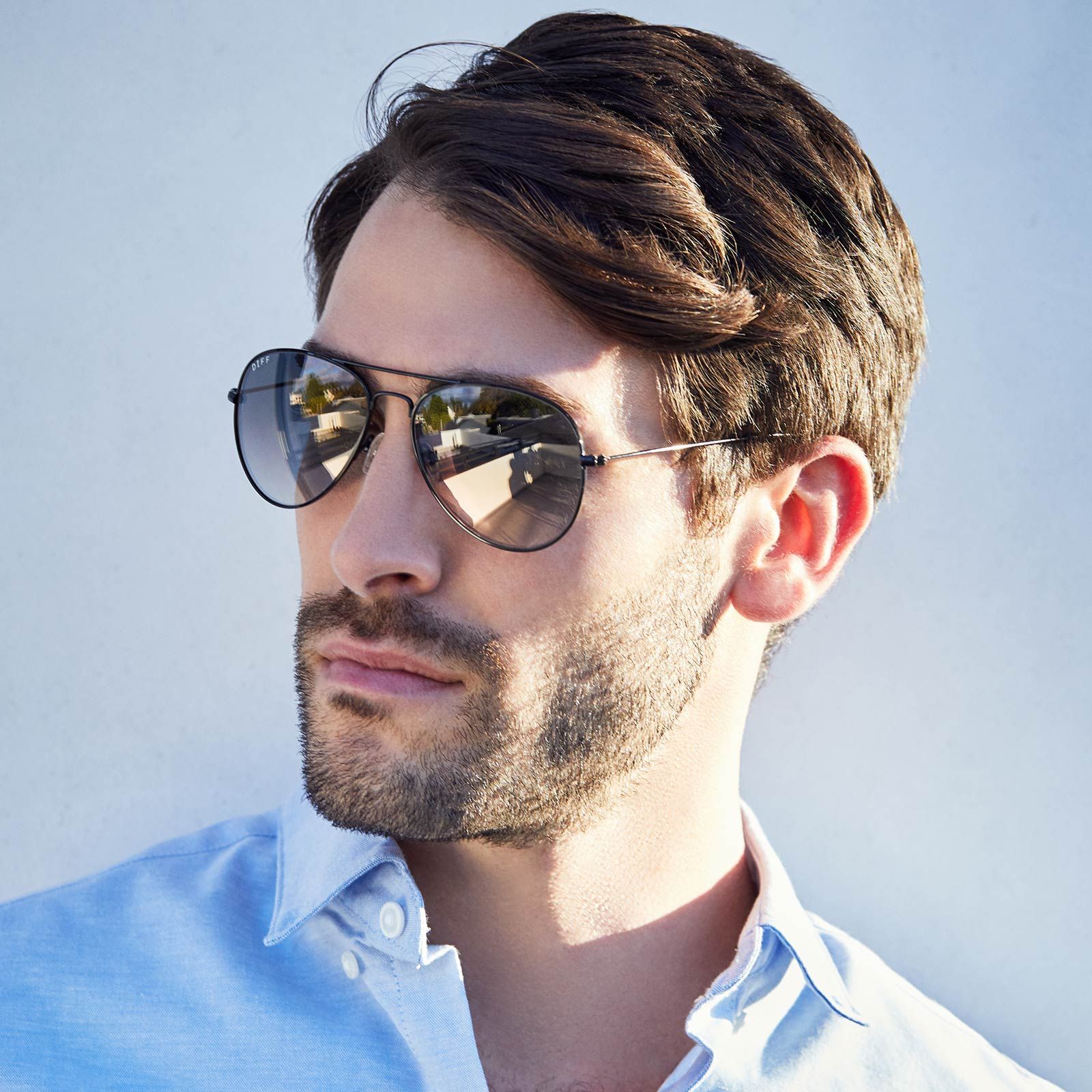 CRUZ - BLACK + DARK SMOKE SUNGLASSES sold by Diff Eyewear product image thumbnail 4