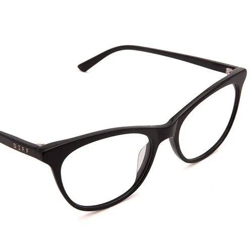 JADE - BLACK + GLASSES sold by Diff Eyewear product image thumbnail 4