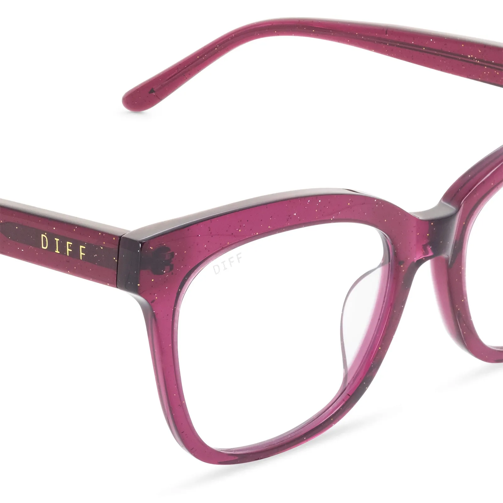 WINSTON - FESTIVE UMBRIA + BLUE LIGHT GLASSES sold by Diff Eyewear product image thumbnail 3