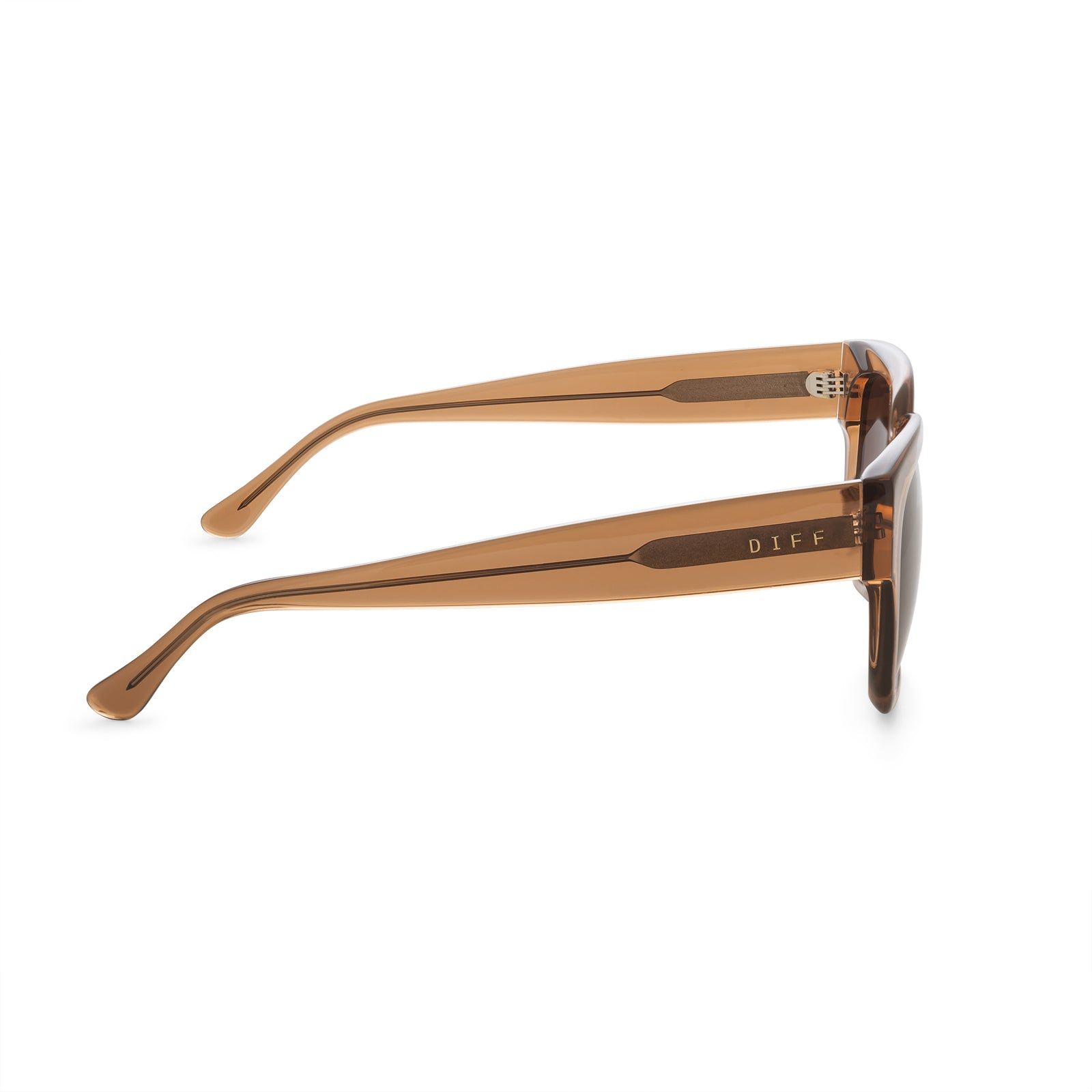 BELLA II - DUNES CRYSTAL + BROWN GRADIENT POLARIZED SUNGLASSES sold by Diff Eyewear product image thumbnail 4