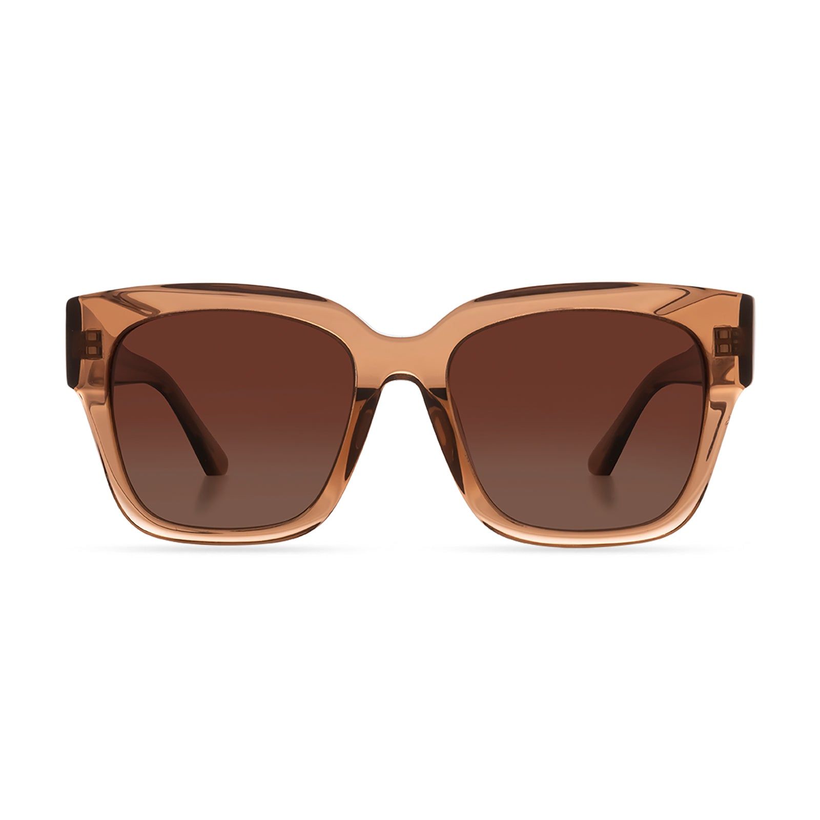 BELLA II - DUNES CRYSTAL + BROWN GRADIENT POLARIZED SUNGLASSES sold by Diff Eyewear