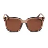 HAILEY - MILKY TAN + BROWN SUNGLASSES sold by Diff Eyewear