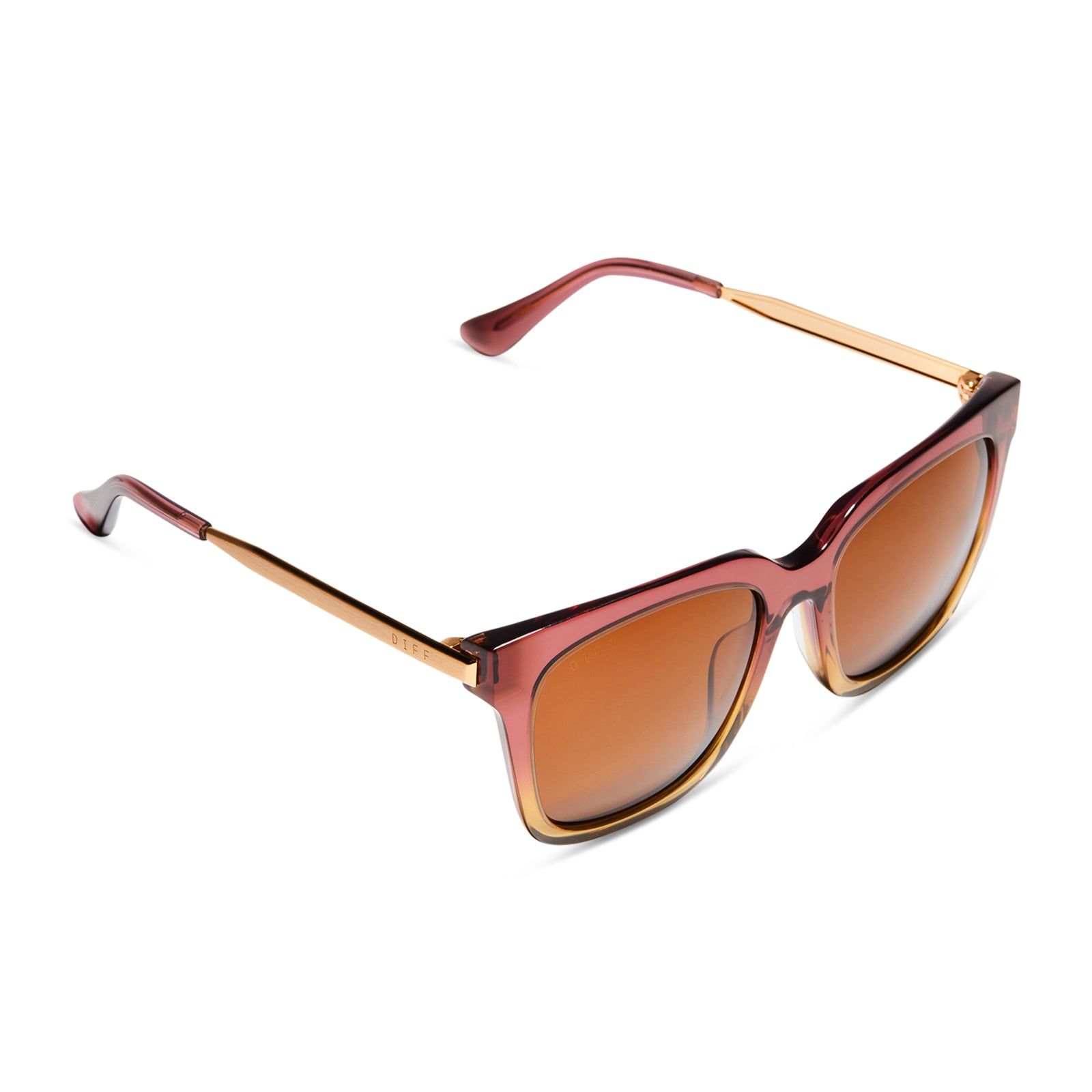 BELLA - CLAYTON + BROWN SUNGLASSES sold by Diff Eyewear product image thumbnail 4