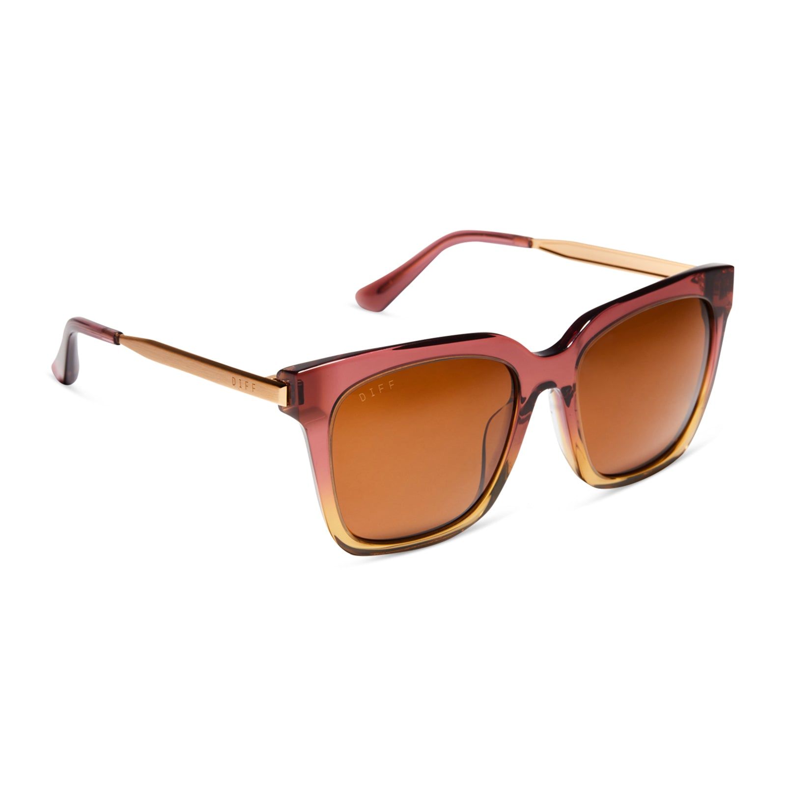 BELLA - CLAYTON + BROWN SUNGLASSES sold by Diff Eyewear product image thumbnail 2