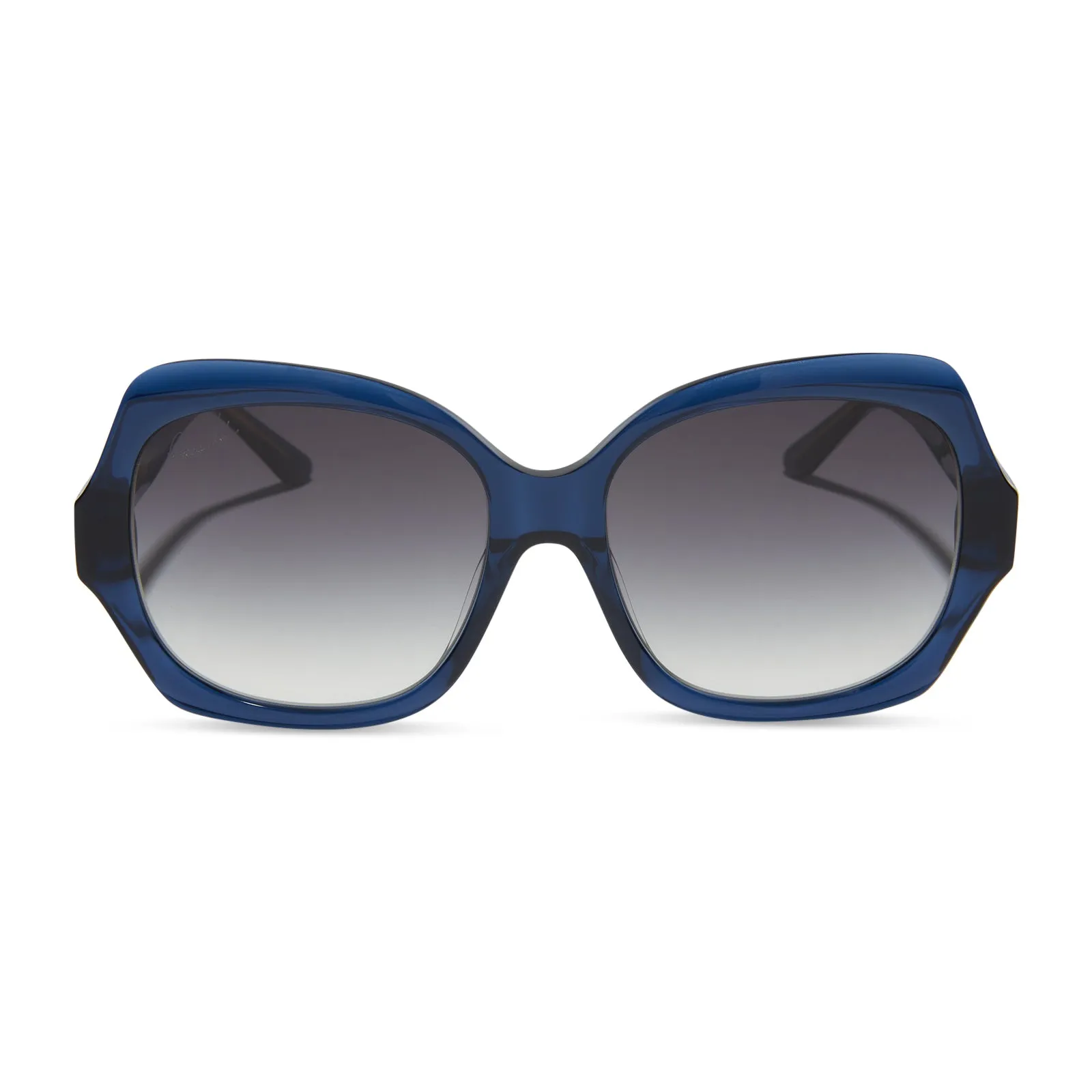 PATRICIA NASH - FARRAH + CARRIBEAN BLUE + GREY GRADIENT SUNGLASSES sold by Diff Eyewear