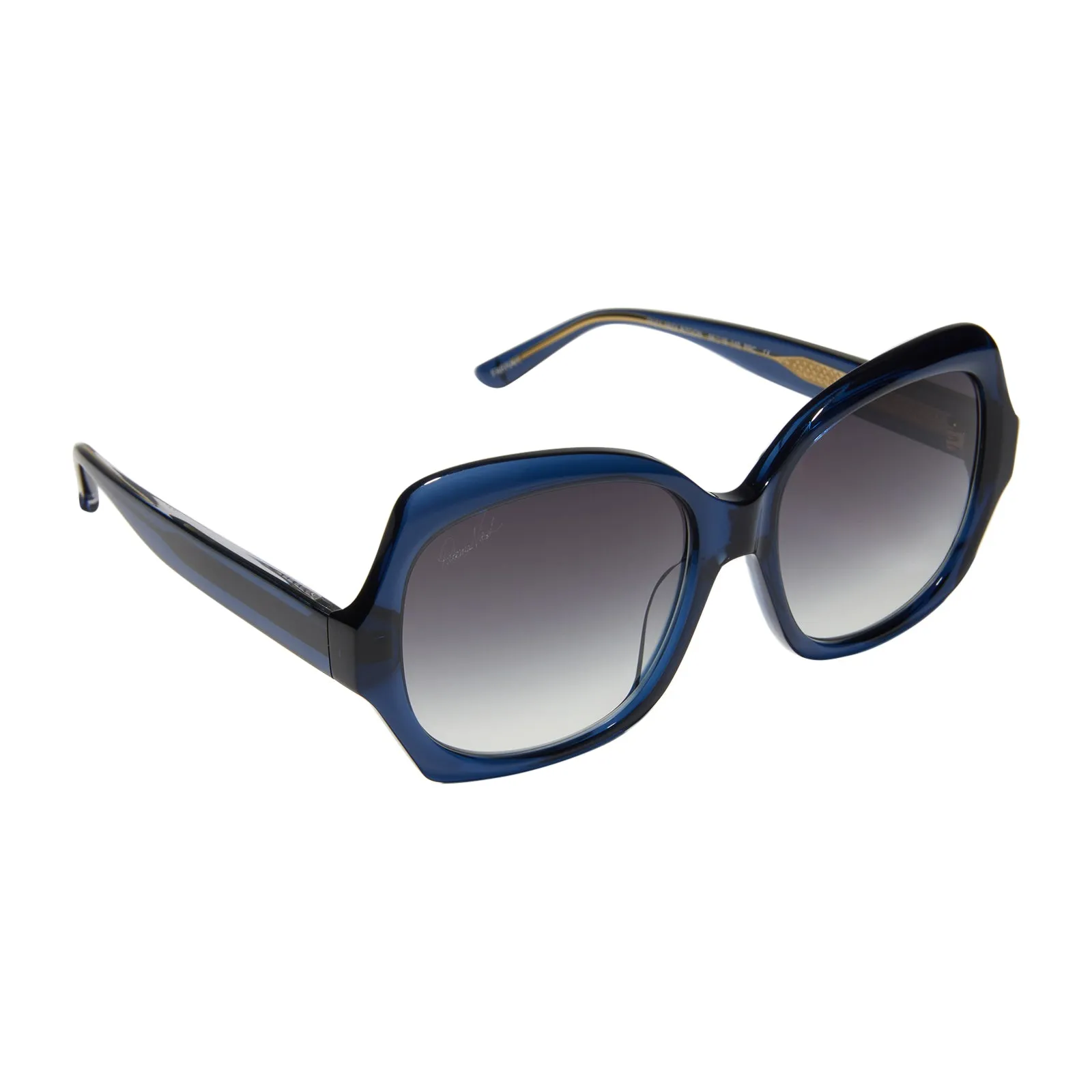 PATRICIA NASH - FARRAH + CARRIBEAN BLUE + GREY GRADIENT SUNGLASSES sold by Diff Eyewear product image thumbnail 2