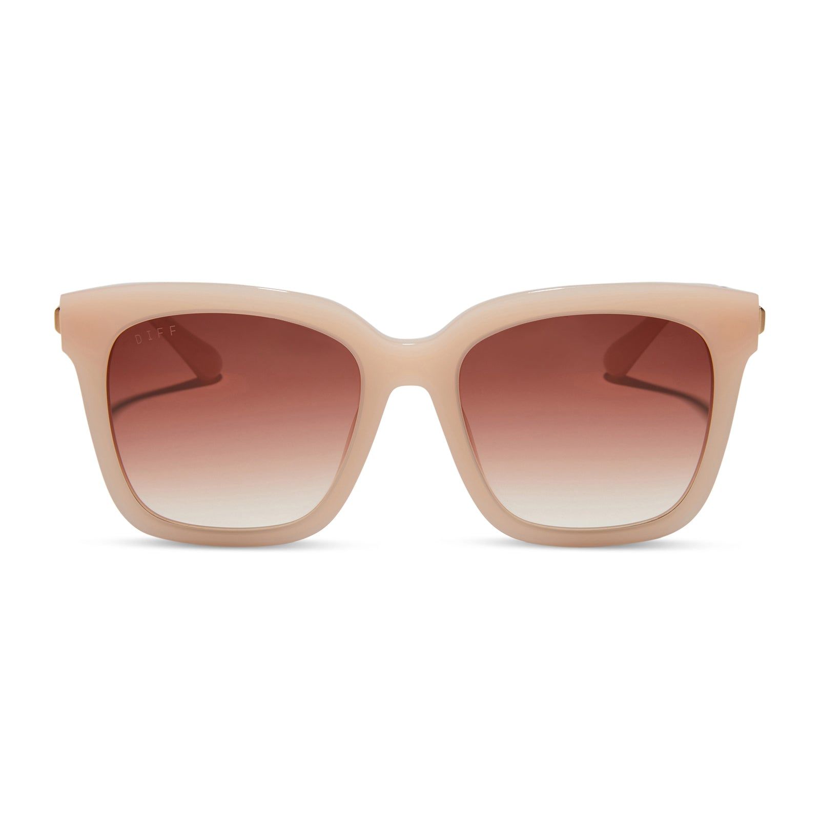 BELLA - FADED CITRUS + DUSK GRADIENT SUNGLASSES sold by Diff Eyewear