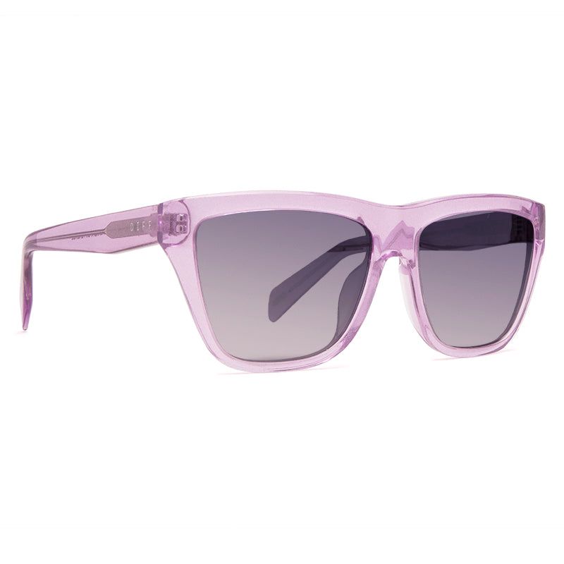 HARPER - AMETHYST GLITTER + GREY GRADIENT + POLARIZED sold by Diff Eyewear product image thumbnail 2