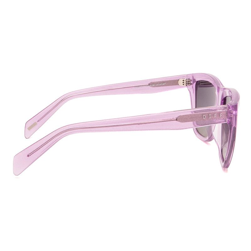 HARPER - AMETHYST GLITTER + GREY GRADIENT + POLARIZED sold by Diff Eyewear product image thumbnail 3