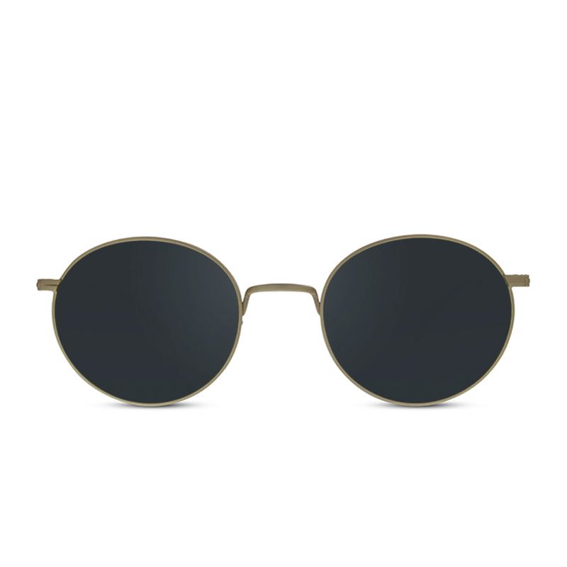 DAISY - ANTIQUE GOLD + PRESCRIPTION POLARIZED GLASSES sold by Diff Eyewear