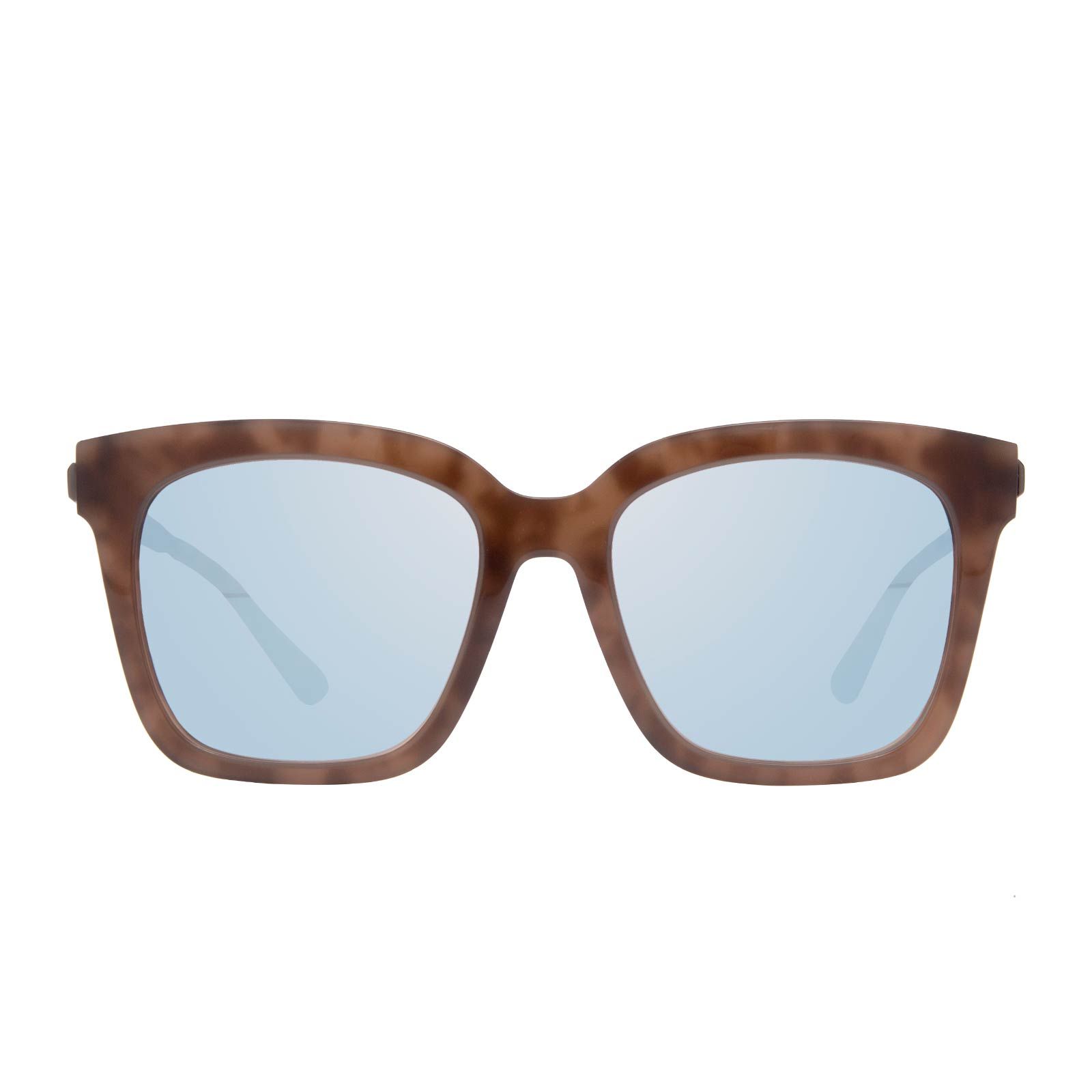 BELLA - MOCHA TORTOISE + BLUE FLASH SUNGLASSES sold by Diff Eyewear