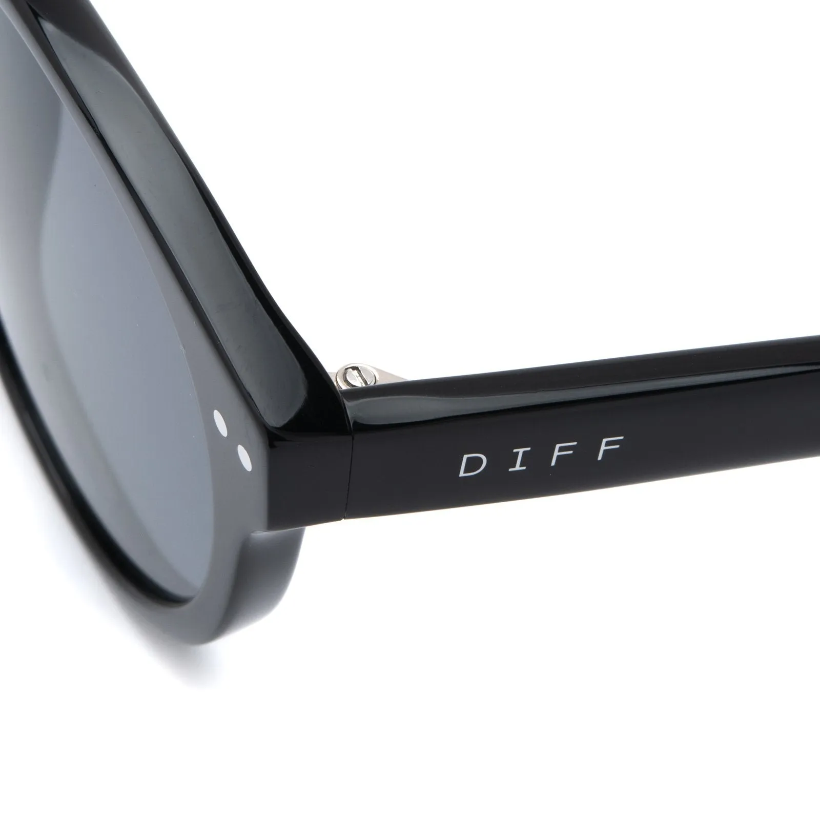 CODY - BLACK + GREY + POLARIZED SUNGLASSES sold by Diff Eyewear product image thumbnail 4