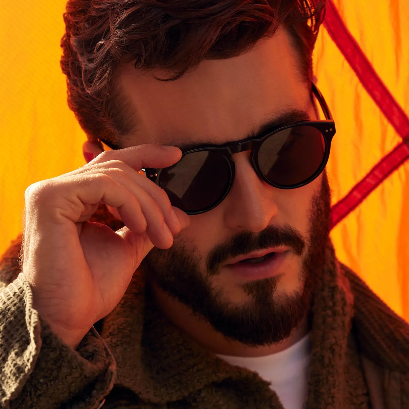 CODY - BLACK + GREY + POLARIZED SUNGLASSES sold by Diff Eyewear product image thumbnail 5