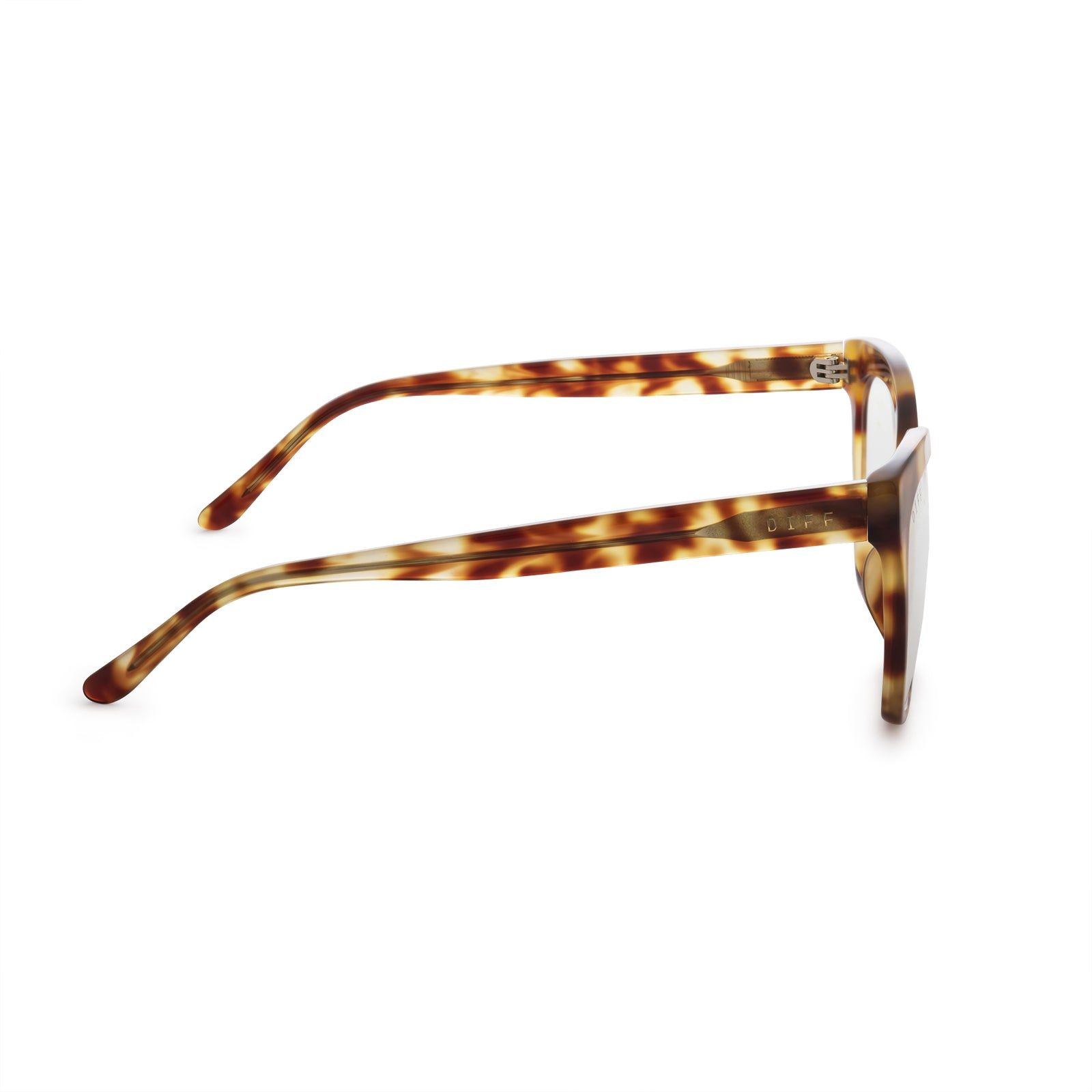 WINSTON - SOLSTICE TORTOISE + BLUE LIGHT TECHNOLOGY GLASSES sold by Diff Eyewear product image thumbnail 4