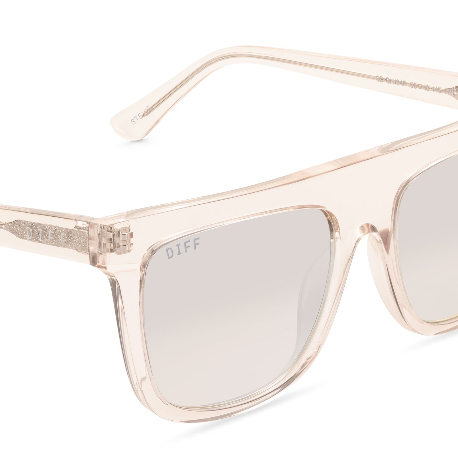 STEVIE - SANDSTONE CRYSTAL + BEIGE MIRROR + POLARIZED SUNGLASSES sold by Diff Eyewear product image thumbnail 3