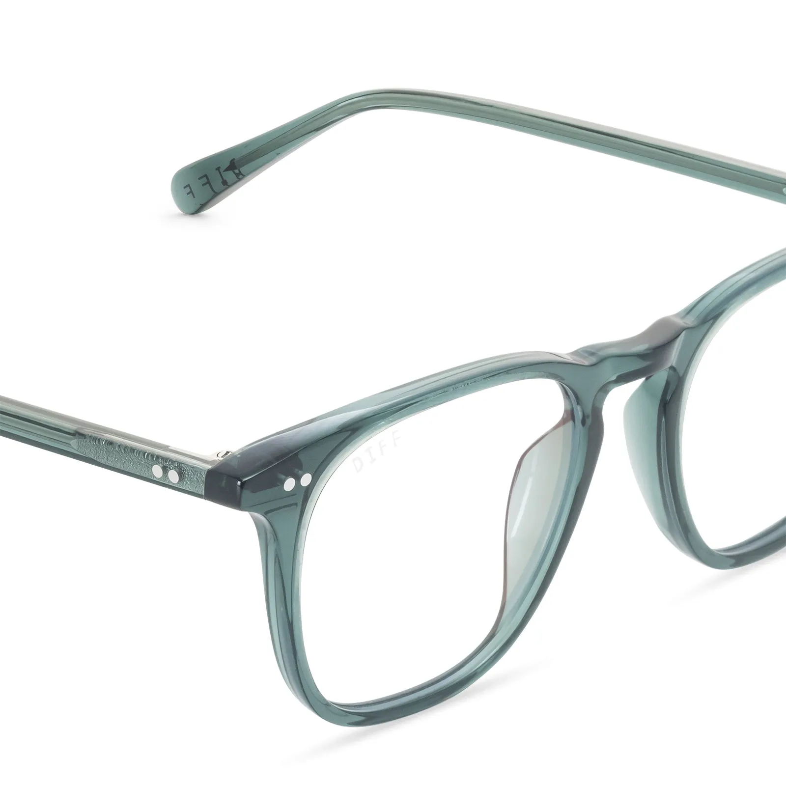 MAXWELL - EVERGREEN + BLUE LIGHT TECHNOLOGY GLASSES sold by Diff Eyewear product image thumbnail 3