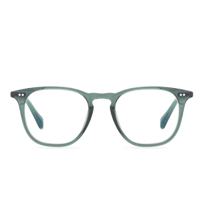 MAXWELL - EVERGREEN + BLUE LIGHT TECHNOLOGY GLASSES sold by Diff Eyewear