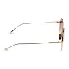 HARLOWE - GOLD + DUSK GRADIENT SUNGLASSES sold by Diff Eyewear