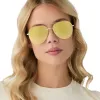 LENOX XS - GOLD + BRILLIANT GOLD MIRROR + POLARIZED SUNGLASSES sold by Diff Eyewear