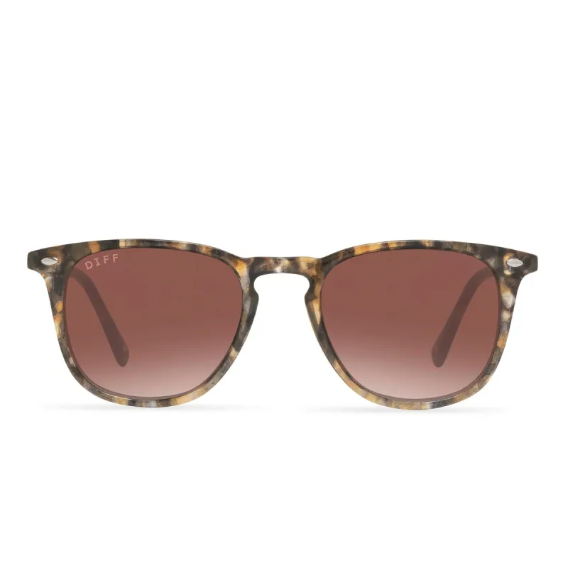 BRODY - SEA TORTOISE + BROWN SUNGLASSES sold by Diff Eyewear