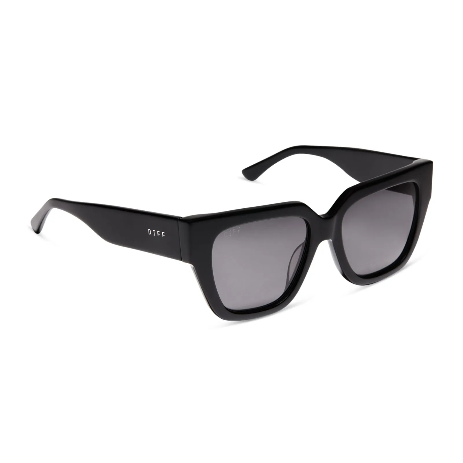 REMI II - BLACK + GREY POLARIZED SUNGLASSES sold by Diff Eyewear product image thumbnail 2