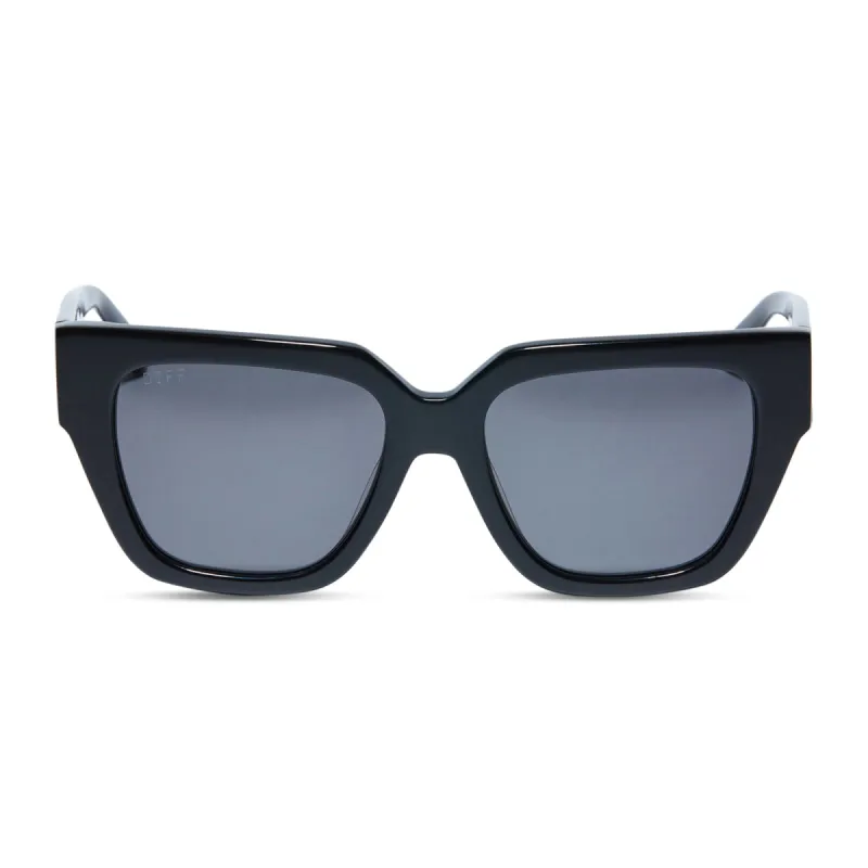 REMI II - BLACK + GREY POLARIZED SUNGLASSES sold by Diff Eyewear