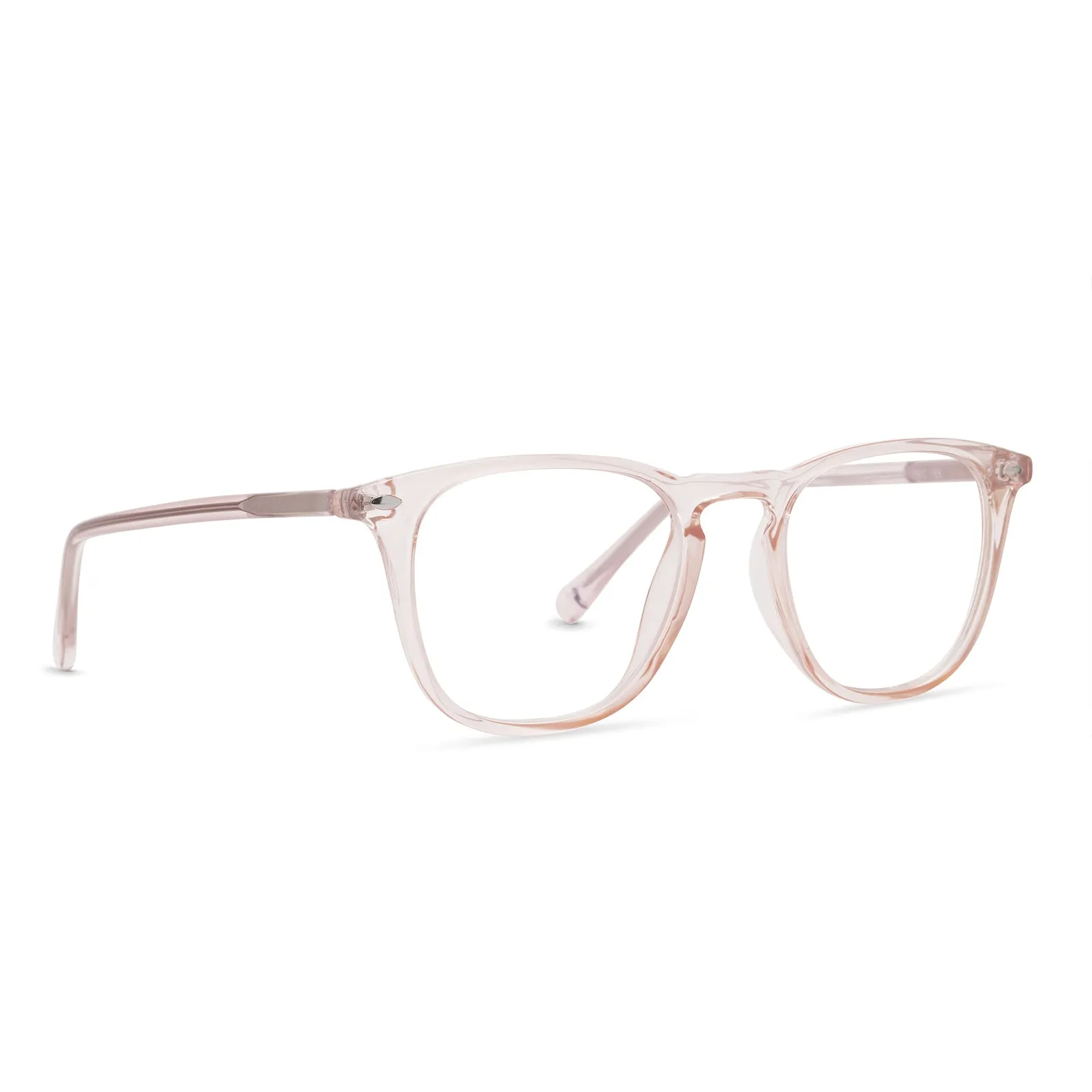 WOMEN'S HEALTH TRANQUILITY - LIGHT PINK CRYSTAL + BLUE LIGHT TECHNOLOGY sold by Diff Eyewear product image thumbnail 2