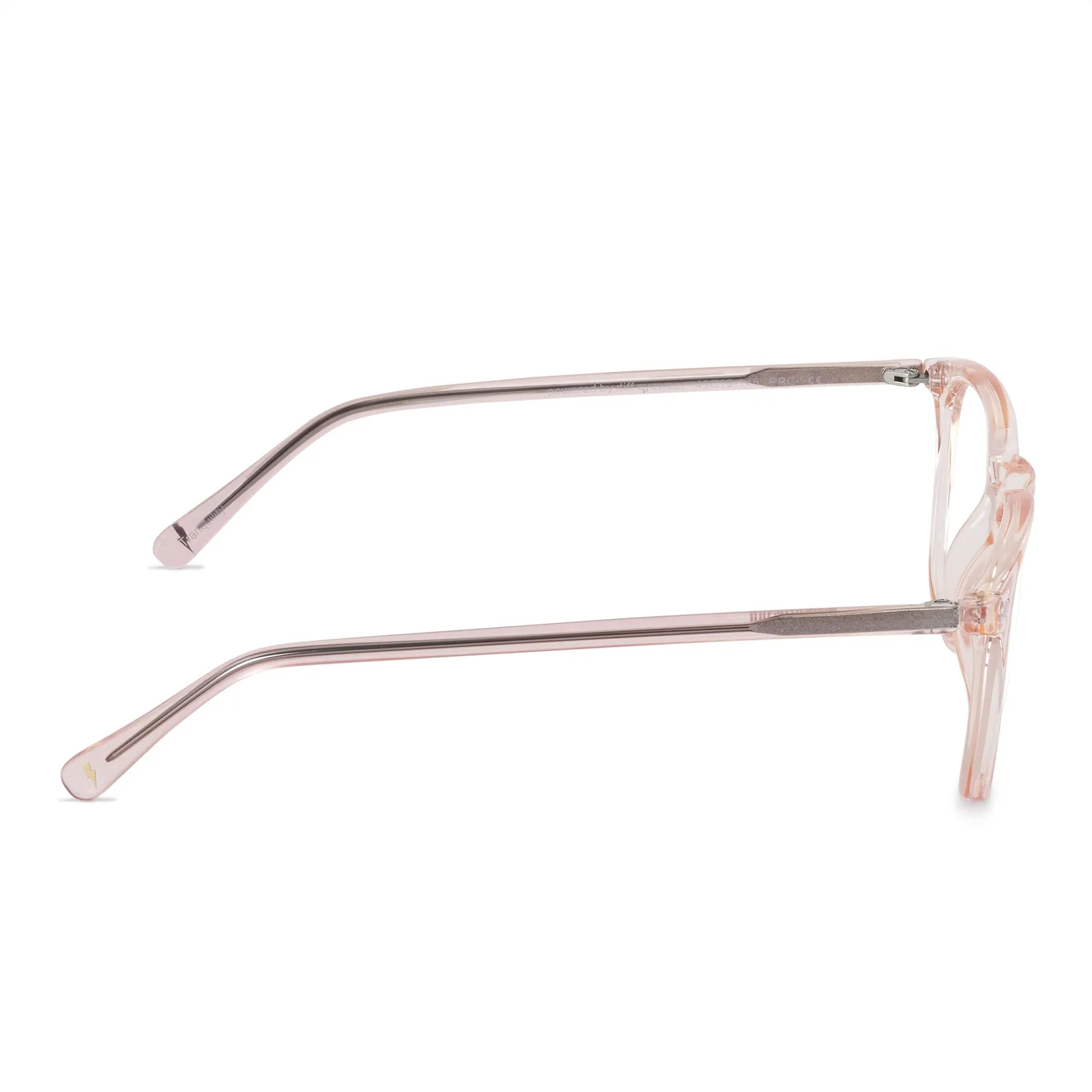 WOMEN'S HEALTH TRANQUILITY - LIGHT PINK CRYSTAL + BLUE LIGHT TECHNOLOGY sold by Diff Eyewear product image thumbnail 4
