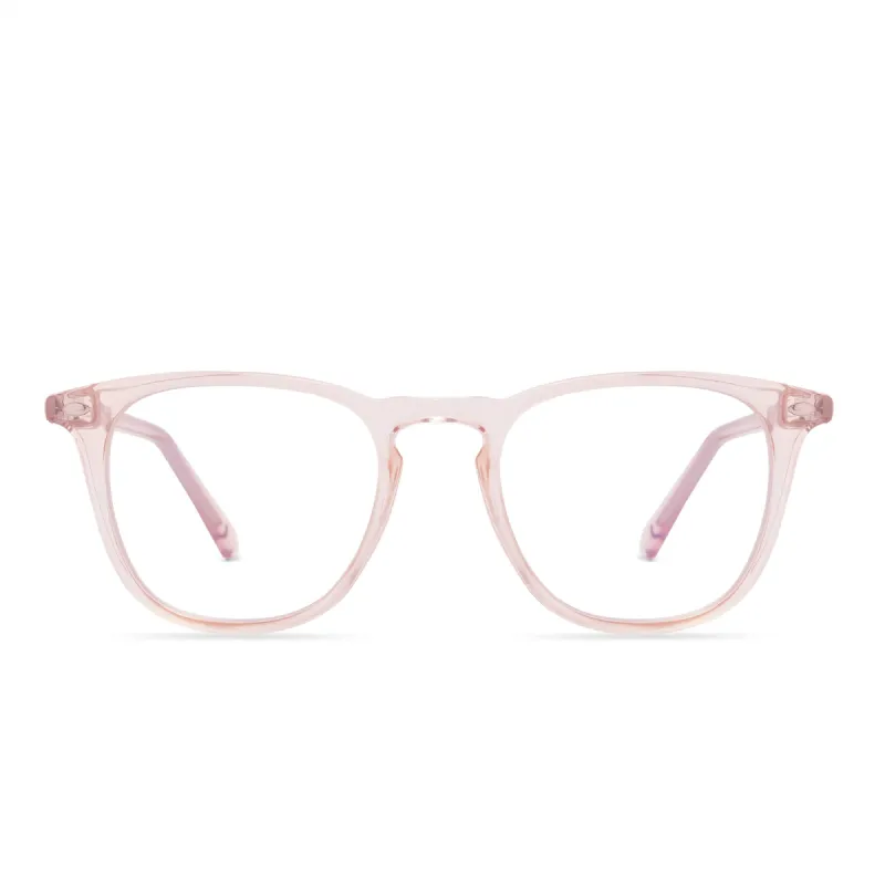 WOMEN'S HEALTH TRANQUILITY - LIGHT PINK CRYSTAL + BLUE LIGHT TECHNOLOGY sold by Diff Eyewear