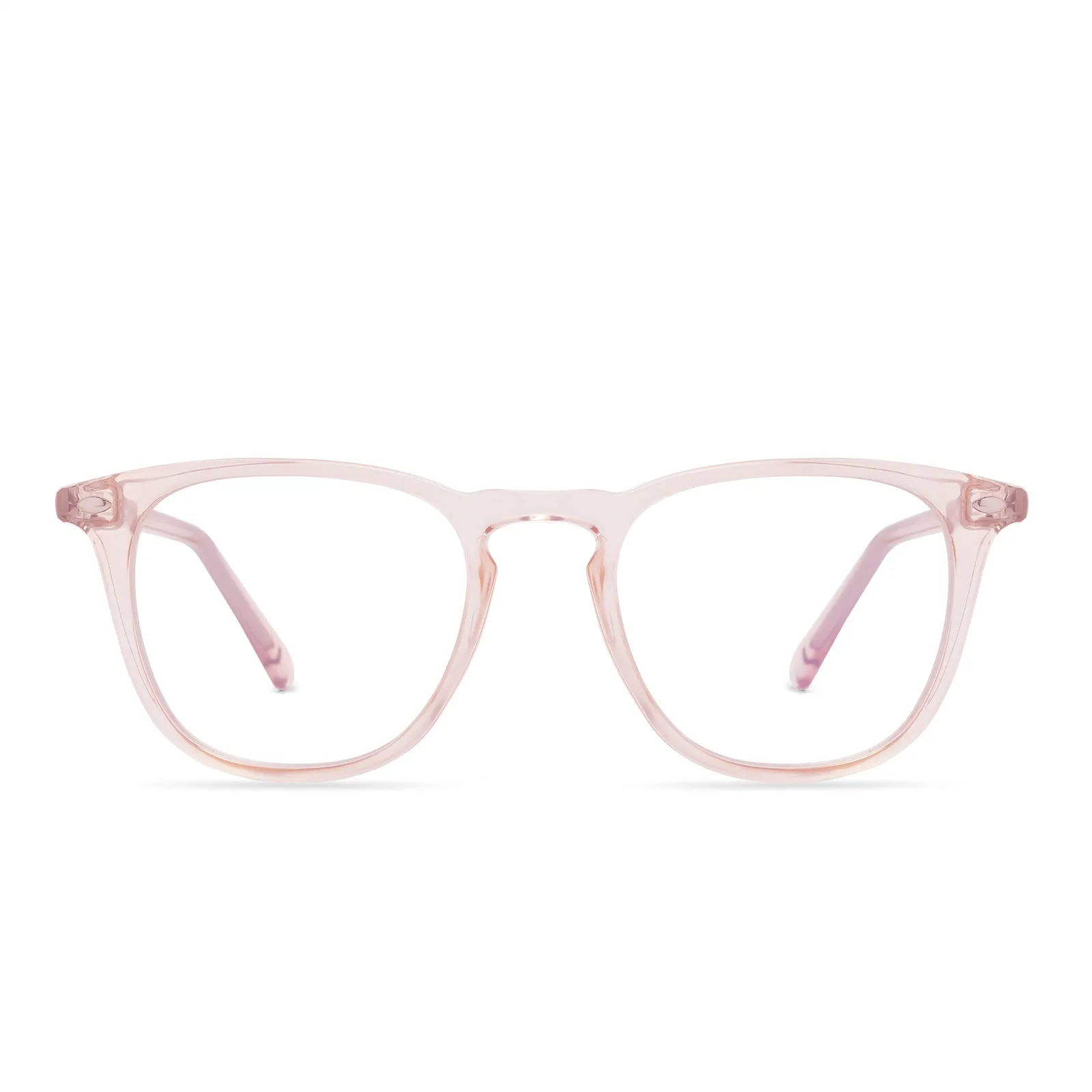 WOMEN'S HEALTH TRANQUILITY - LIGHT PINK CRYSTAL + BLUE LIGHT TECHNOLOGY sold by Diff Eyewear