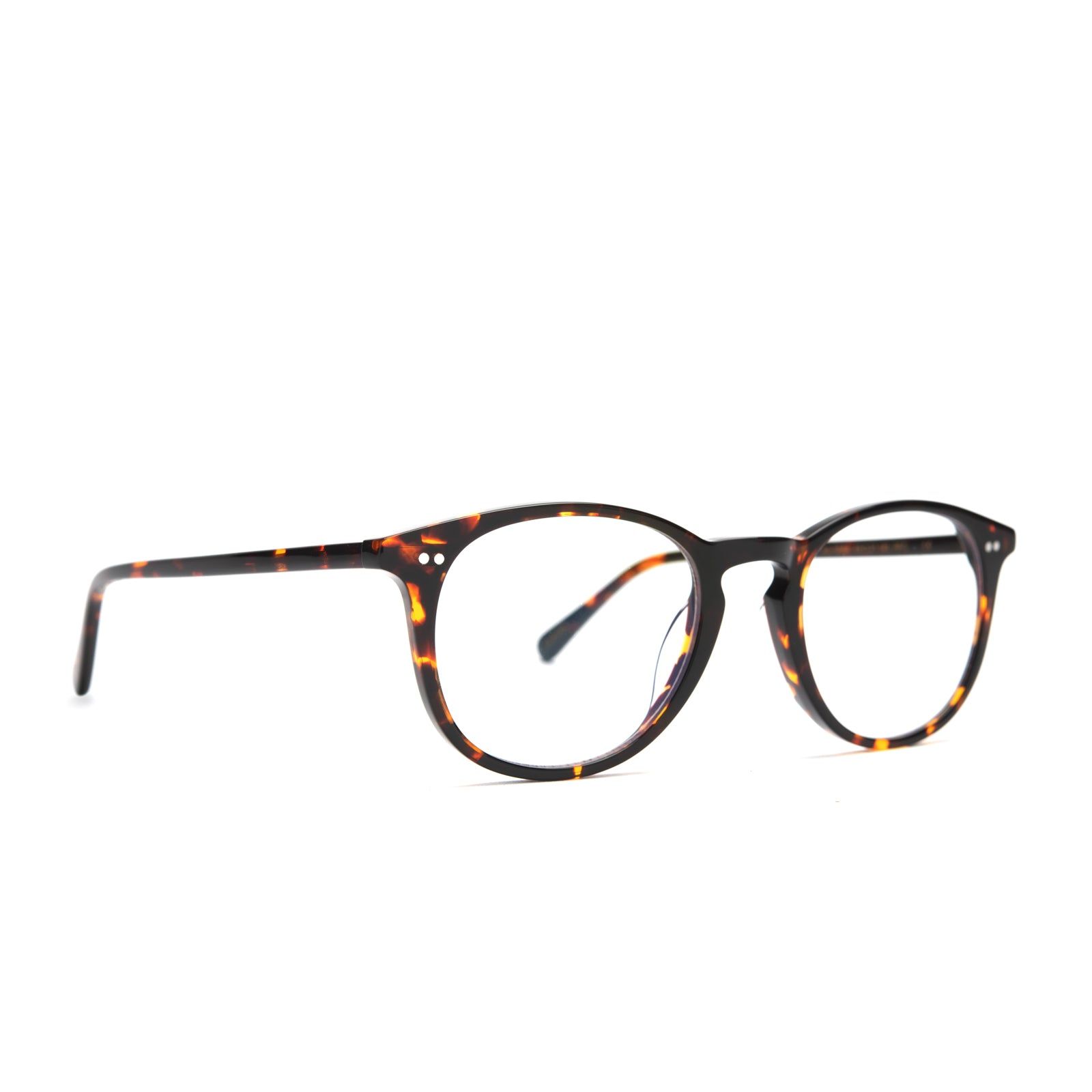 JAXSON - DARK TORTOISE + CLEAR GLASSES sold by Diff Eyewear product image thumbnail 2