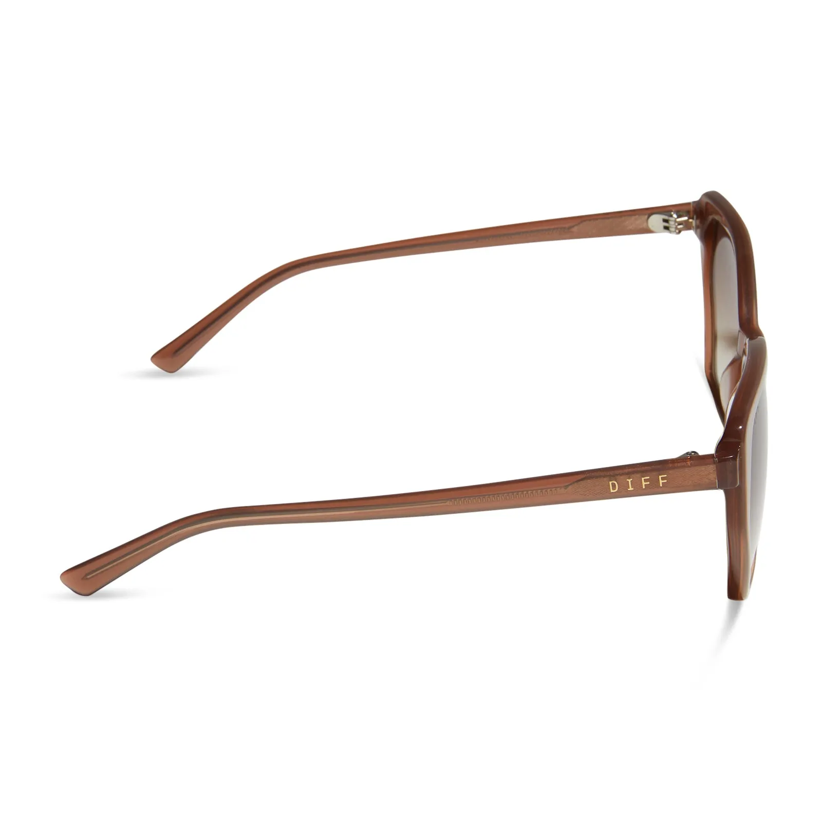 VERA - MACCHIATO + BROWN GRADIENT + POLARIZED SUNGLASSES sold by Diff Eyewear product image thumbnail 3
