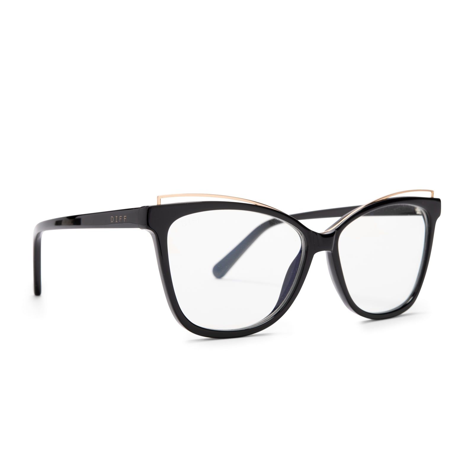 MOLLY - BLACK + BLUE LIGHT TECHNOLOGY GLASSES sold by Diff Eyewear product image thumbnail 2