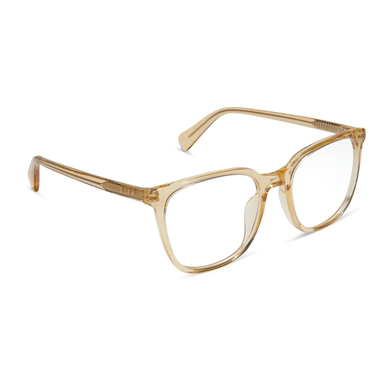 PARKER - HONEY CRYSTAL + PRESCRIPTION GLASSES sold by Diff Eyewear product image thumbnail 2