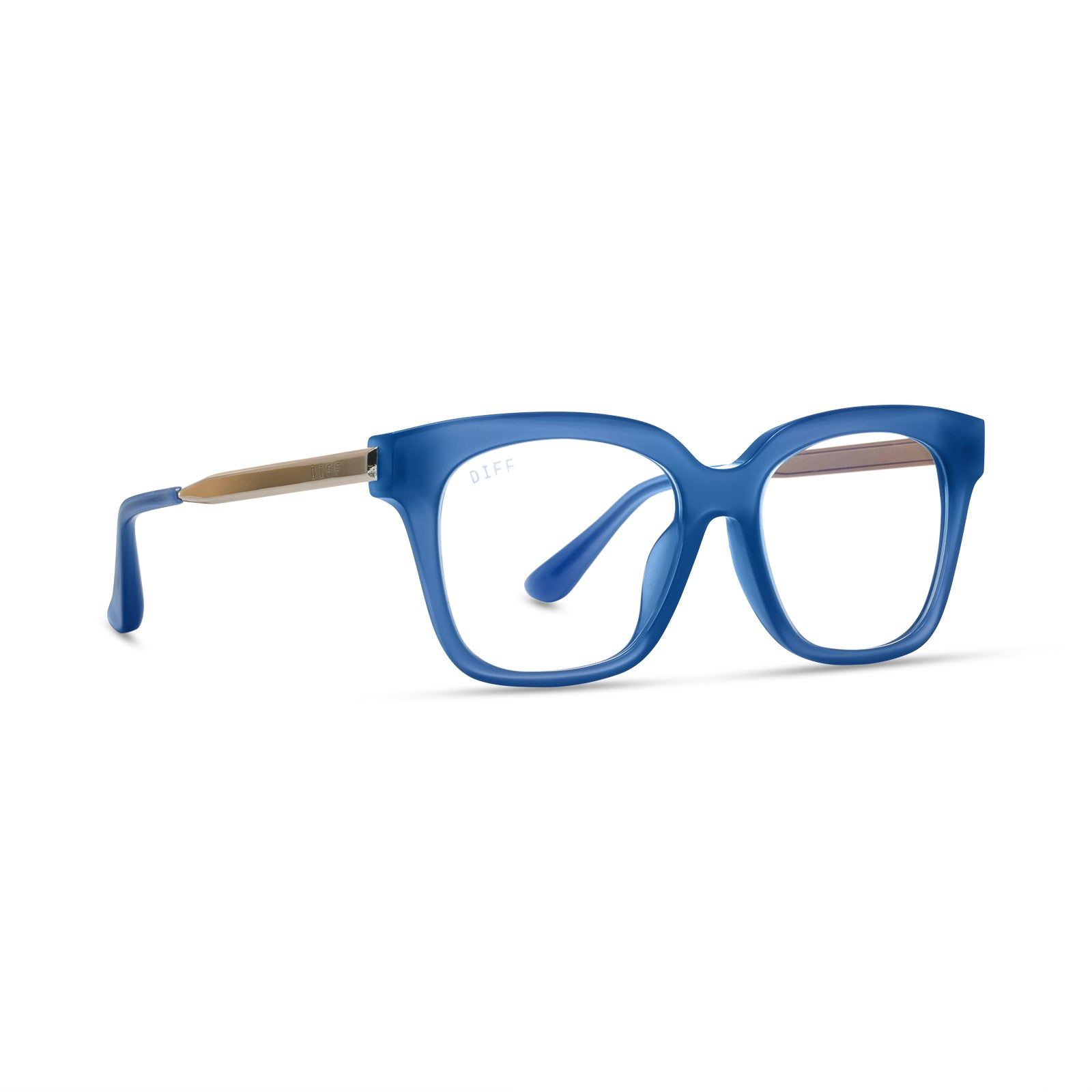 BELLA XS - AEGEAN BLUE + BLUE LIGHT TECHNOLOGY GLASSES sold by Diff Eyewear product image thumbnail 2