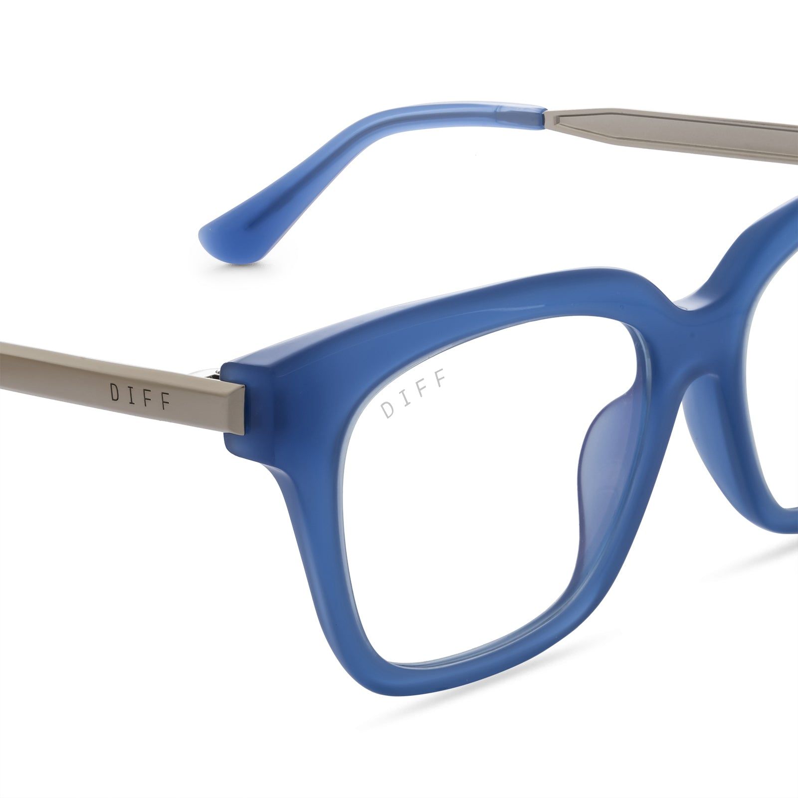 BELLA XS - AEGEAN BLUE + BLUE LIGHT TECHNOLOGY GLASSES sold by Diff Eyewear product image thumbnail 3
