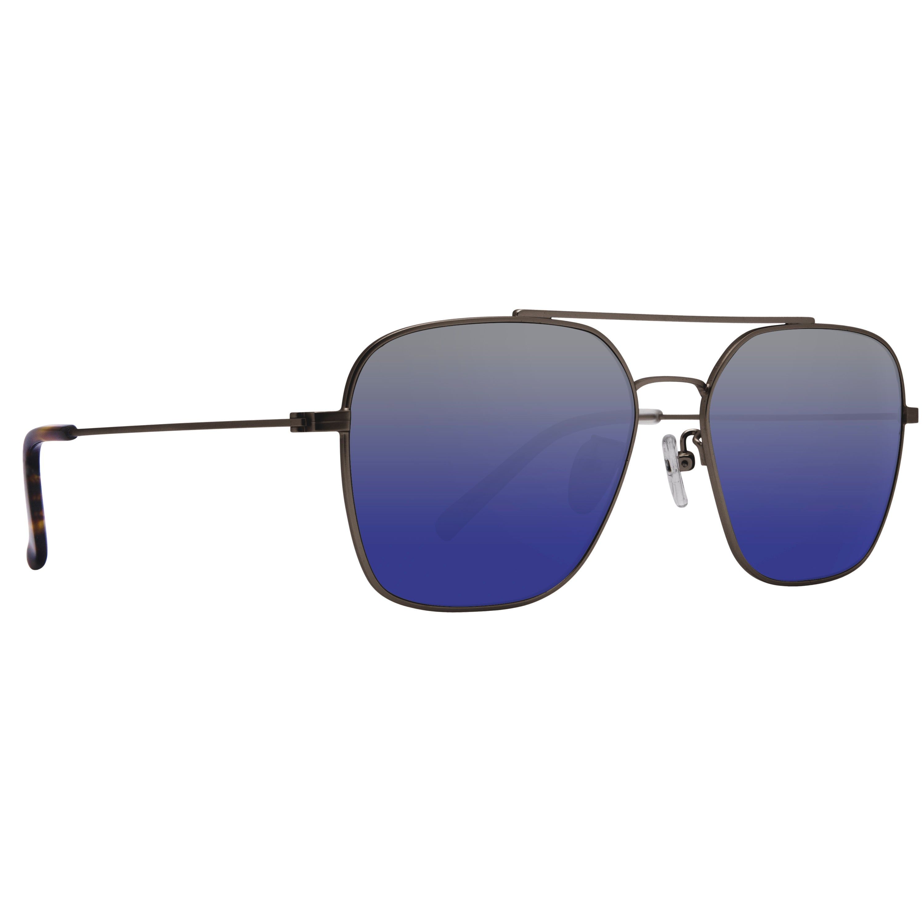 ACE - BRUSHED BROWN + GREY BLUE GRADIENT + POLARIZED SUNGLASSES sold by Diff Eyewear product image thumbnail 2