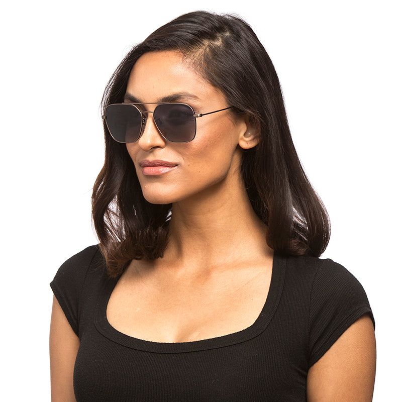 ACE - BRUSHED BROWN + GREY BLUE GRADIENT + POLARIZED SUNGLASSES sold by Diff Eyewear product image thumbnail 9